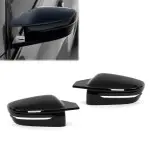 M look Veidrodėlių Dangteliai, komplektas skirtas BMW G11, G12, G15, G20, G22, G30, juodi blizgūs