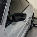 M look Veidrodėlių Dangteliai, komplektas skirtas BMW G11, G12, G15, G20, G22, G30, juodi blizgūs
