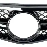 C63 style Front Grille for Mercedes W204 / S204 / C204 (07-14), glossy black
