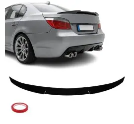 M4-style Bagažinės Spoileris skirtas BMW E60, juodas...