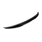 M4-style Trunk Spoiler for BMW E60, glossy black