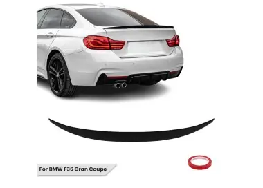Performance Bagažinės Spoileris skirtas BMW F36 Gran Coupe, juodas blizgus