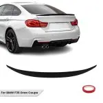 Performance Bagažinės Spoileris skirtas BMW F36 Gran Coupe, juodas blizgus