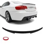 M4-style Trunk Spoiler for BMW E92 (06-13), glossy black