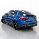 Aero style Bodykit with Trunk Spoiler for BMW X6 F16 (15-19) M-Pack, glossy black