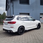 Aero Difuzorius Galiniam Bamperiui skirtas BMW X5 G05 PRE-LCI (19-23), juodas blizgus
