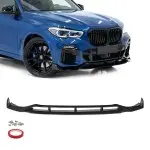 Aero Priekinis Pažeminimas skirtas BMW X5 G05 PRE-LCI (19-23), juodas blizgus