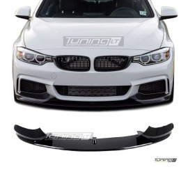 Performance front bumper spoiler for BMW F32 / F33 / F36 (13-), glossy black