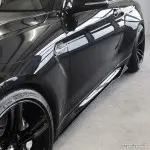 WR Poslenksčiai / Slenksčių Apdailos, komplektas skirtas BMW M2 F87 (16-21), juodi blizgūs