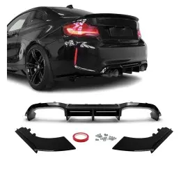 WR Galinio bamperio Difuzorius skirtas BMW M2 F87...