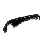 Aero Galinio Bamperio Difuzorius skirtas BMW X1 F48 (15-22) standartinei versijai, juodas blizgus