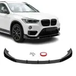 Aero Priekinis Pažeminimas skirtas BMW X1 F48 (15-22) standartinei versijai, juodas blizgus