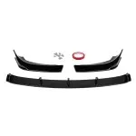 Aero Priekinis Pažeminimas skirtas BMW X1 F48 (15-22) standartinei versijai, juodas blizgus