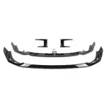Performance Priekinis Pažeminimas skirtas BMW F40 (19-24) su M-Pack, juodas blizgus