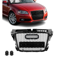 RS išvaizdos Priekinės Grotelės skirtos Audi A3 / S3...