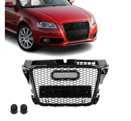 RS išvaizdos Priekinės Grotelės skirtos Audi A3 / S3...