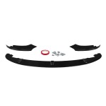 Performance Front bumper Lip for BMW F32 / F33 / F36, glossy black V2: EXTRA-STRONG VERSION