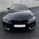 Performance Priekinis Pažeminimas skirtas BMW F32 / F33 / F36, juodas blizgus, V2 - SUSTIPRINTA VERSIJA