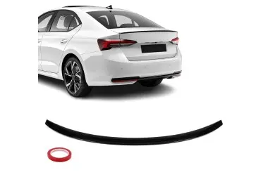 VR Spoileris ant Bagažinės skirtas Skoda Octavia MK4 (20-), juodas blizgus