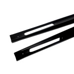 AC-style Side Skirt Extensions set for BMW G22 / G23 (20-26) with M-Pack, glossy black