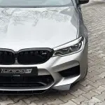 RK-style Priekinis Pažeminimas skirtas originaliam BMW F90 M5 PRE-LCI (18-20) bamperiui, juodas blizgus