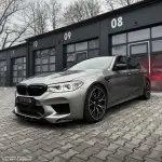 RK-style Priekinis Pažeminimas skirtas originaliam BMW F90 M5 PRE-LCI (18-20) bamperiui, juodas blizgus