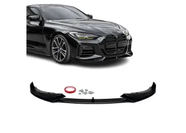 AC-style Priekinis Pažeminimas skirtas BMW G22 / G23 (20-26) su M-Pack, juodas blizgus