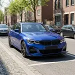 AC-style Priekinis Pažeminimas skirtas BMW G20 / G21 PRE-LCI (18-22), juodas blizgus