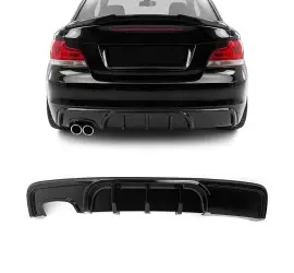 WR Difuzorius skirtas BMW E82 / E88 M-Pack galiniam...