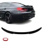 M4 style Bagažinės Spoileris skirtas BMW F06 / F13, juodas blizgus
