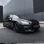 F-PERFORMANCE Side Skirt Extensions set for BMW F06 Gran Coupe , glossy black
