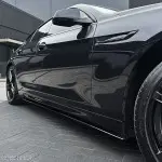 F-PERFORMANCE Poslenksčiai / Slenksčių apdailos, komplektas skirtas BMW F06 Gran Coupe, juodi blizgūs