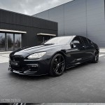 F-PERFORMANCE Side Skirt Extensions set for BMW F06 Gran Coupe , glossy black