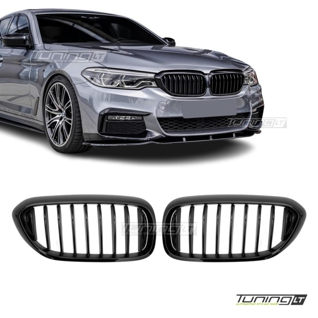 For BMW G30 / G31 front kidney grille, glossy black