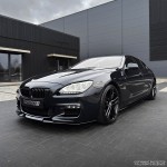 WR Front Bumper Lip Spoiler for BMW F06 / F12 / F13 (11-18) M-Pack, glossy black