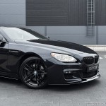 WR Front Bumper Lip Spoiler for BMW F06 / F12 / F13 (11-18) M-Pack, glossy black