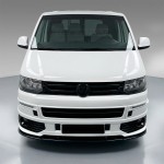 Sportline style Front Lip + Lower Spoiler set for VW T5.1 (09-14)
