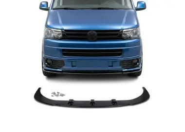 Priekinis Lipas skirtas VW T5.1 (09-14) su Sportline pažeminimu, juodas blizgus