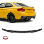 M4 style Spoileris ant Bagažinės skirtas BMW F22 / F23 / F87, juodas blizgus