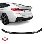 MX Spoileris ant Bagažinės skirtas BMW G32 GT (17-23), juodas blizgus