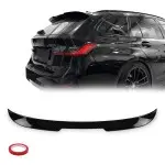 MX Spoileris ant Bagažinės Dangčio skirtas BMW G21 / G81 Touring, juodas blizgus