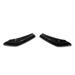 HAUER Galinio Bamperio Spliteriai, komplektas skirtas BMW X3 G01 PRE-LCI (18-21) su M-Pack, juodi blizgūs
