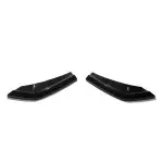 MX-style Galinio Bamperio Spliteriai, komplektas skirtas BMW X3 G01 PRE-LCI (18-21) su M-Pack, juodi blizgūs