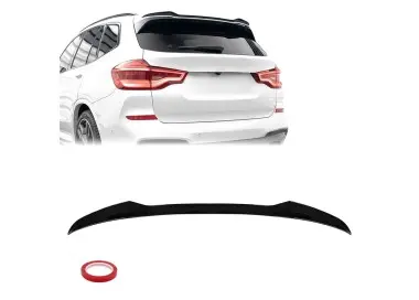 MX Spoileris ant Bagažinės dangčio skirtas BMW X3 G01 / iX3 G08 (18-25), juodas blizgus