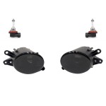 Fog Lights set for Audi A4 B6 (01-05), smoked