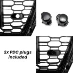 RS-style Front Grille for Audi A5 B9 / S5 B9 (16-19), glossy black