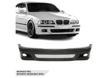 Priekinis M Bamperis skirtas BMW E39, be PDC, be apiplovimų angų