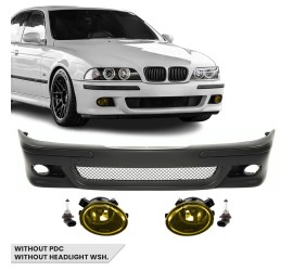 M Pack Front Bumper for BMW E39, without PDC, without...
