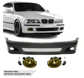 Priekinis M Bamperis skirtas BMW E39, be PDC, be...