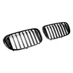 Priekinės Grotelės skirtos BMW G11 / G12 (15-19), juodos blizgios